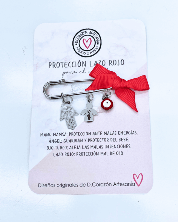 Broche de protección contra el mal de ojo