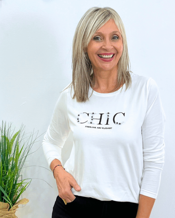 Camiseta New-Chic ⚫