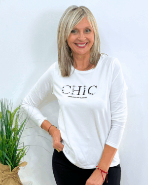 222 Camiseta New-Chic ⚫