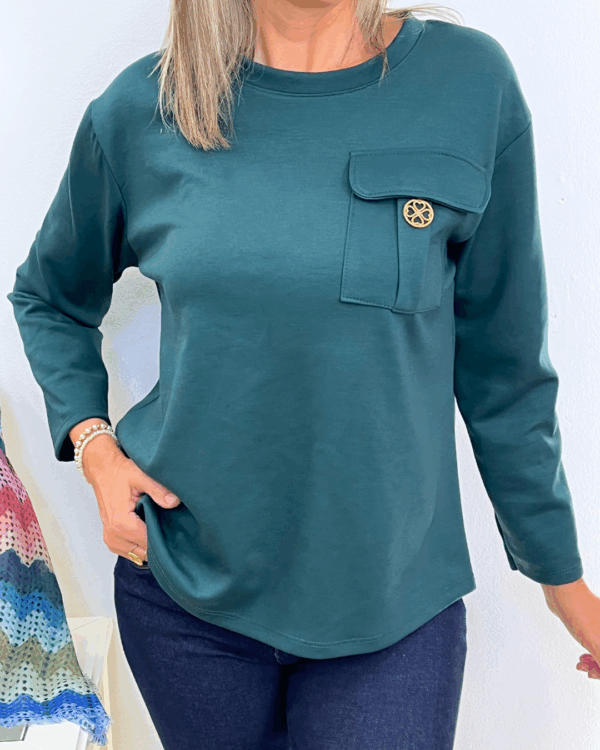 Sudadera Trébol ⚫