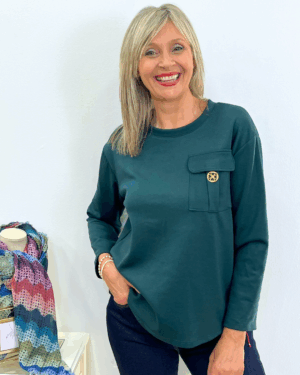 489 Sudadera Trébol ⚫