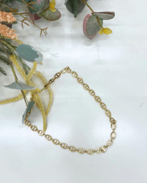 56 Collar Corto Eslabon