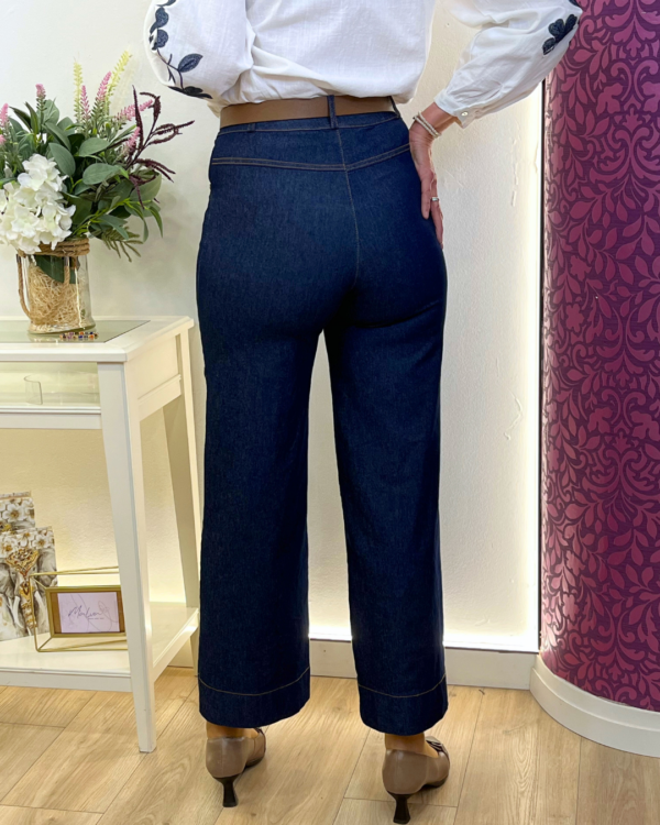 Pantalón Denim-Chic