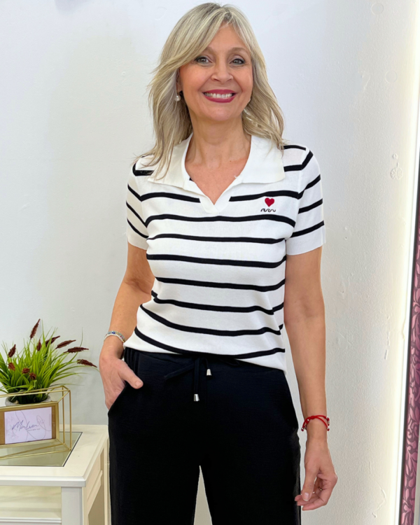 400 Jersey Polo Brigitte